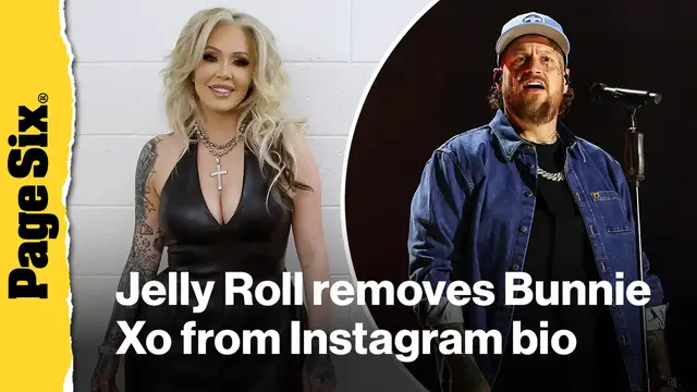Video thumbnail for Jelly Roll removes Bunnie Xo from Instagram bio as new divorce details emerge, his daughter reacts