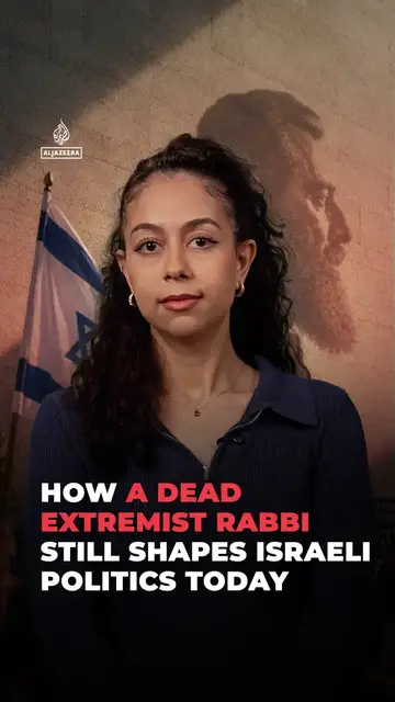 Video thumbnail for How a dead extremist Rabbi still shapes Israeli politics today