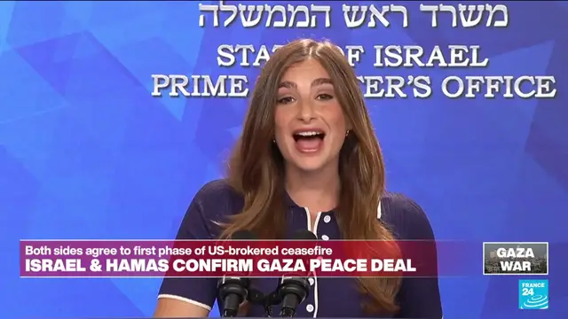 'Video thumbnail for Statement of Shosh Bedrosian, Israeli government spokeswoman'