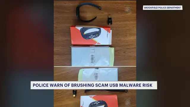 Video thumbnail for Brookfield police warn of scam where people receive unsolicited packages possibly containing malware