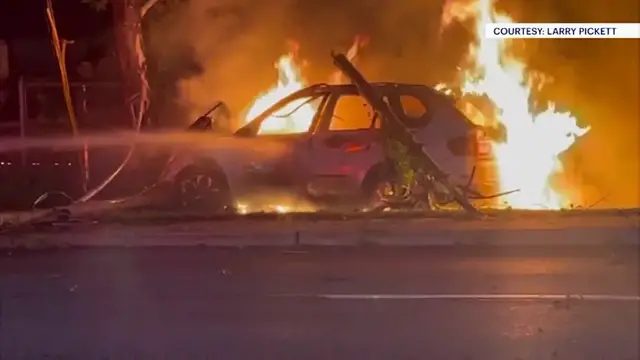 Video thumbnail for Army football player receives Carnegie Medal after saving driver from fiery crash in Fort Montgomery