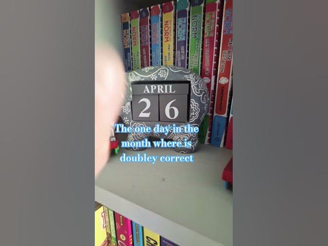 Video thumbnail for yeah I said doubley #subscribe #funny #2026 #2026short #april #bookcase #thomasandfriends #books