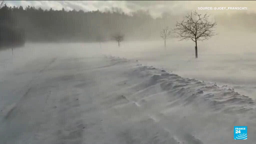Video thumbnail for Over 8000 flights canceled in the US due to winter storm