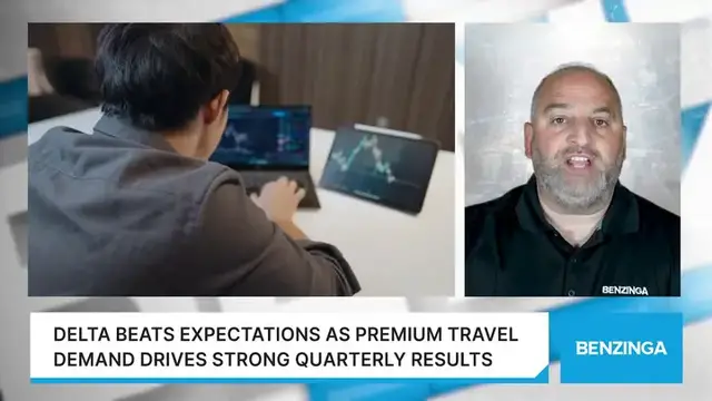 'Video thumbnail for Delta Beats Expectations As Premium Travel Demand Drives Strong Quarterly Results'
