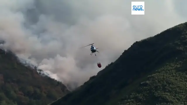 'Video thumbnail for Spain reports nearly 400,000 hectares burned and 37 arrests due to fires'