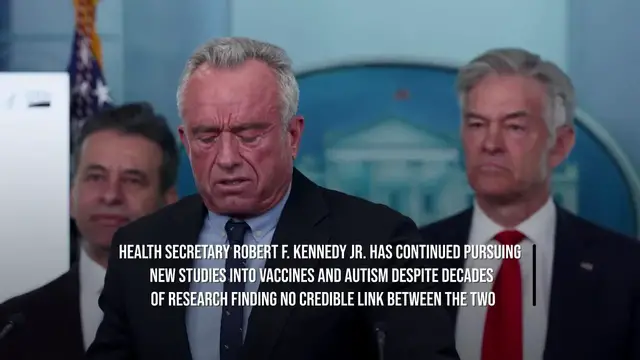 Video thumbnail for Trump Weighs Executive Order On Vaccines And Autism.