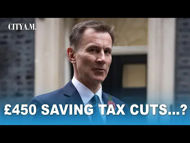 Video thumbnail for What you need to know about Jeremy Hunt’s Autumn Statement