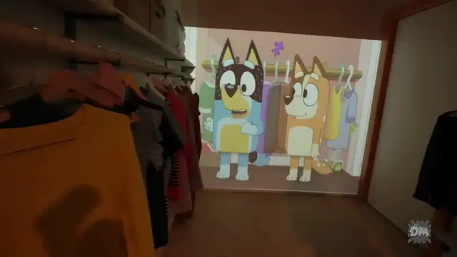 Video thumbnail for Bandit & Chilli in Closet Bluey x Camp