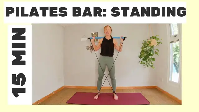 Video thumbnail for Standing Pilates Bar Workout : The Ultimate Total-Body Routine