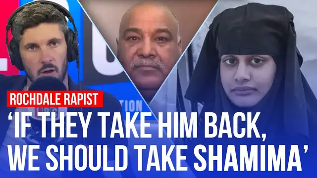 Video thumbnail for Pakistan resists Rochdale grooming gang leader's deportation | LBC reaction