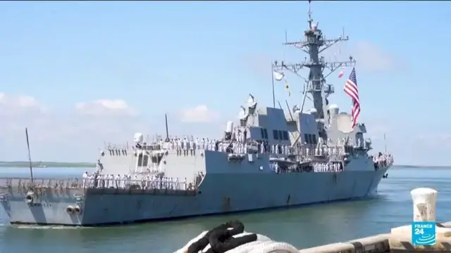 'Video thumbnail for Venezuela says US navy raided fishing boat amid rising tensions'