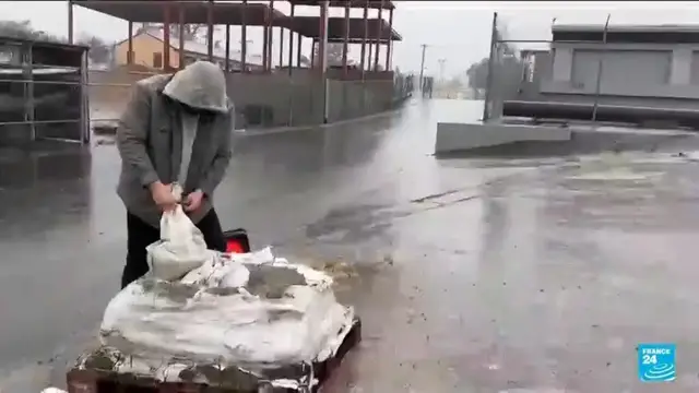 Video thumbnail for Winter storm sweeps Southern California, triggers flash floods, mudslides