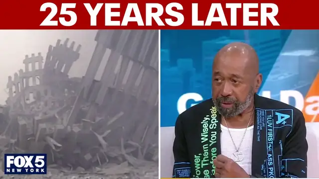 Video thumbnail for Ben Vereen reflects on 9/11 Ground Zero volunteer effort 25 years later