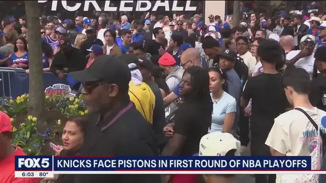 Video thumbnail for Knicks in first round of NBA Playoffs