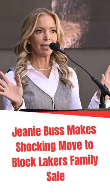 Video thumbnail for Jeanie Buss Makes Shocking Move to Block Lakers Family Sale