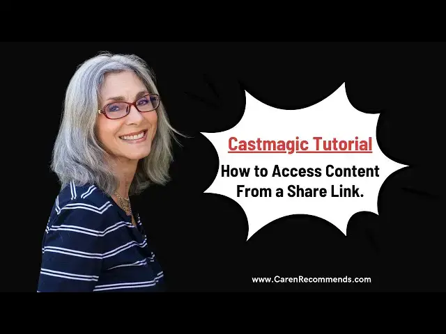 'Video thumbnail for Simple Steps to Access Transcripts and AI Content with Castmagic Tutorial'