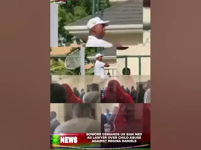 Video thumbnail for Sowore Demands UK Ban Ned As Lawyer Over Child Abuse Against Regina Daniels