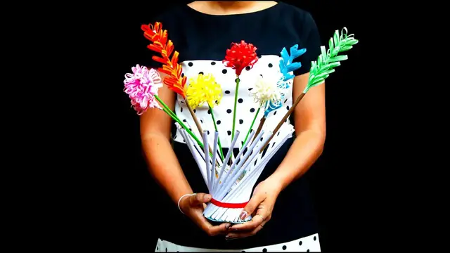 Video thumbnail for How to make flower vase || Origami Idea DIY | Origami flower vase | flower vase | Origami