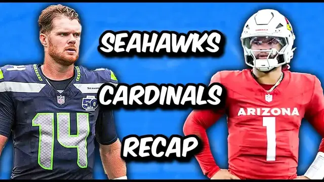 Video thumbnail for Seattle Seahawks Vs Arizona Cardinals LIVE Recap