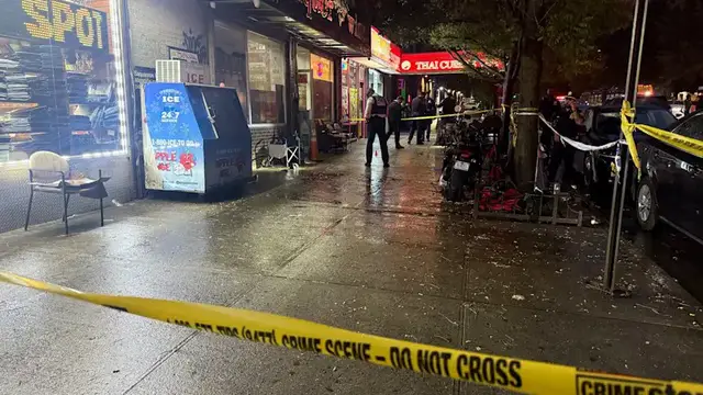 Video thumbnail for Man shot in the head in front of Parkchester liquor store dies from injuries