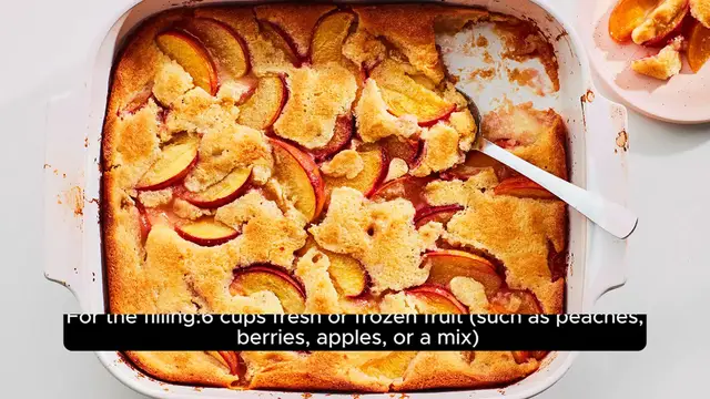 Video thumbnail for Cobbler recipe