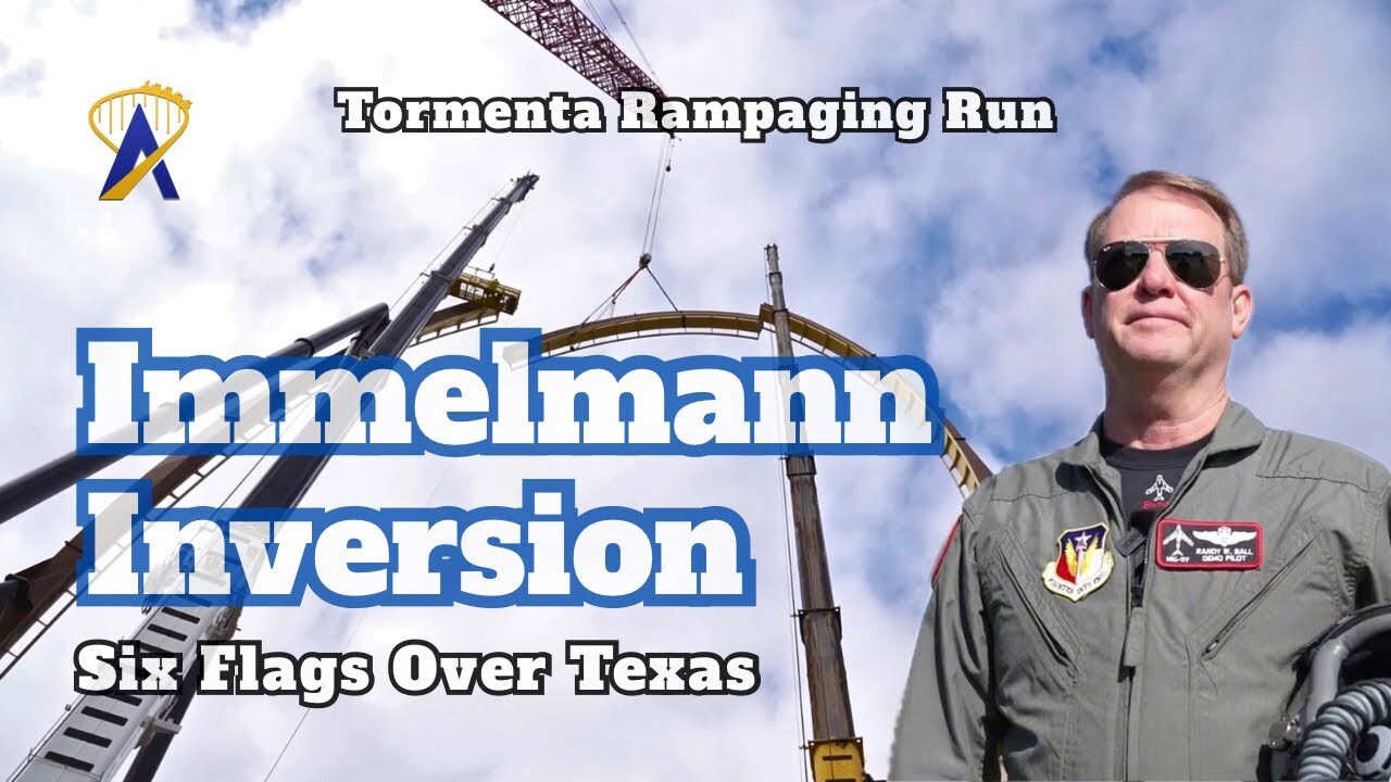 Video thumbnail for The Immelmann Inversion Installed & Explained - Tormenta Rampaging Run