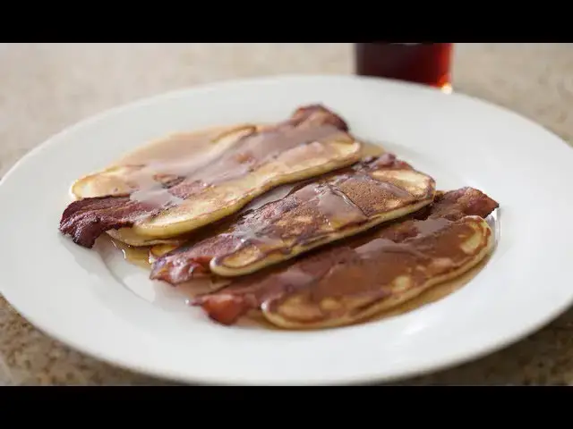 Video thumbnail for Bacon Pancakes | Byron Talbott