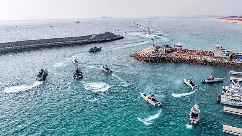 Video thumbnail for Russian navy warship docks in Iran ahead of joint naval exercises