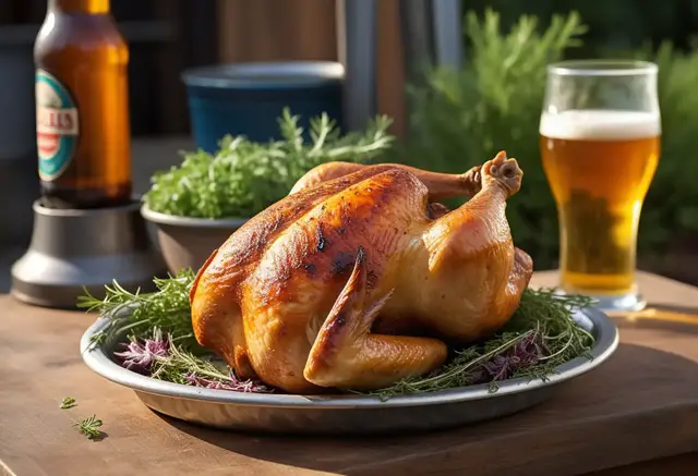 Video thumbnail for Beer Can Chicken Recipe