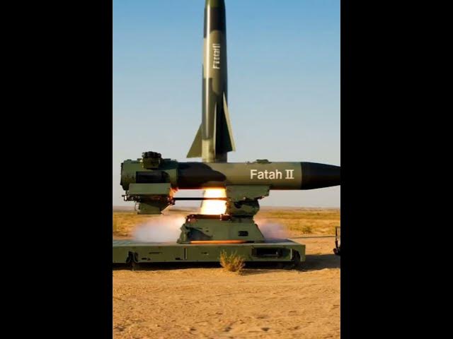 Video thumbnail for Iran Builds Fattah-2 Missile in Seconds 😱 #iran #missile #ai #war #shorts
