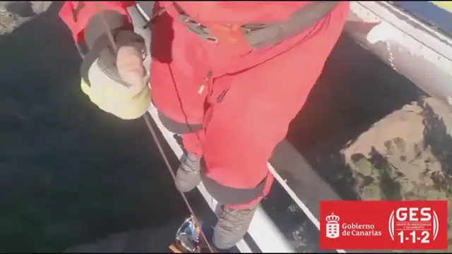 Video thumbnail for Heli Rettung am Roque Nublo