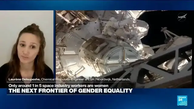 Video thumbnail for ISS mission: 'It's really exciting to see this renewal of French women in space'