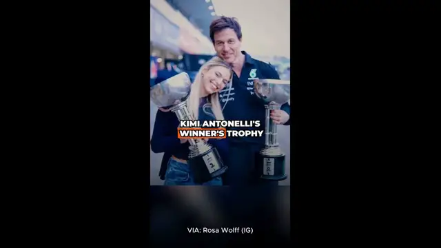 Video thumbnail for Toto Wolff's daughter Rosa shares pics with the Mercedes boss on Instagram ✨