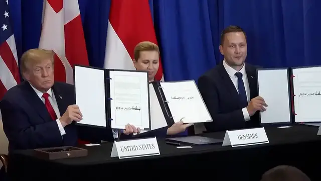 Video thumbnail for Trump plans for ‘massive’ resource exploration in Greenland