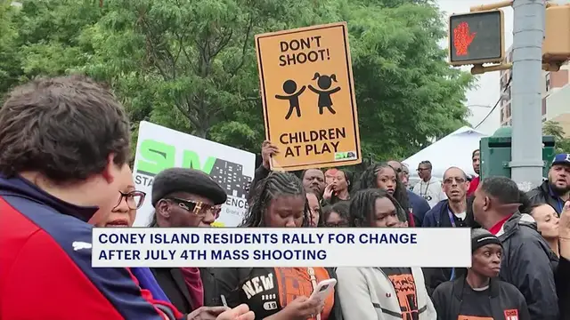 Video thumbnail for Family of Coney Island shooting victims speaks out as community demands action