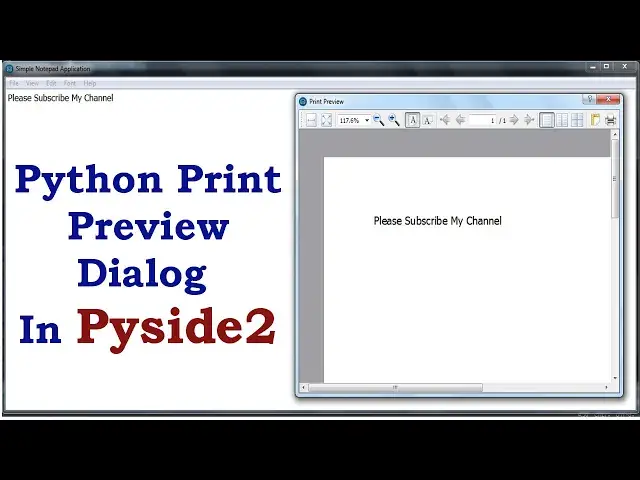 'Video thumbnail for Pyside2 Creating Print Preview Dialog [Python GUI Development ]'