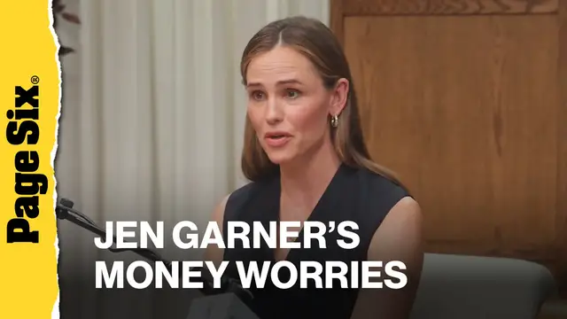 Video thumbnail for Jennifer Garner 'panicked' about money after Ben Affleck divorce