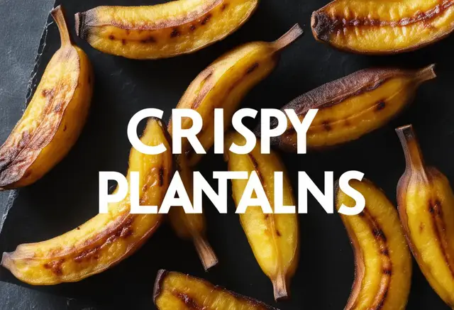 Video thumbnail for Crispy Fried Plantains
