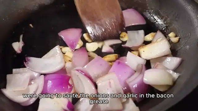 'Video thumbnail for Fried Cabbage, Bacon, Onion, and Garlic Recipe'