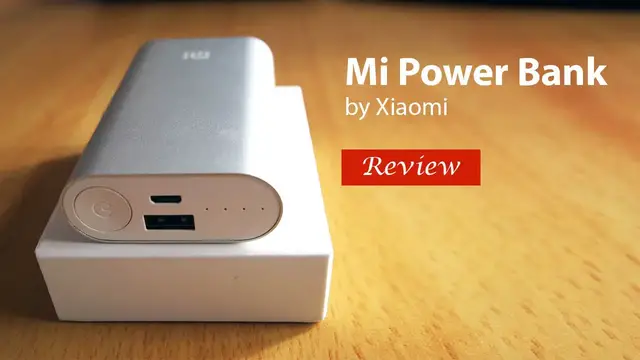 'Video thumbnail for Xiaomi Mi Power Bank (5200mAh) Review'
