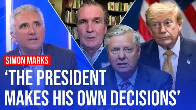 Video thumbnail for US senator and close Trump ally Lindsey Graham dies | Simon Marks