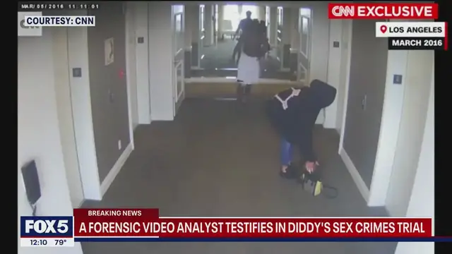 Video thumbnail for Video expert says Cassie surveillance video was not altered