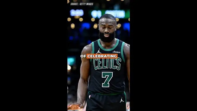 Video thumbnail for Jaylen Brown’s Hilarious Reaction to LeBron’s 42,000 Points