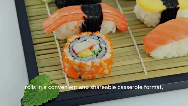 Video thumbnail for Sushi Bake Recipe