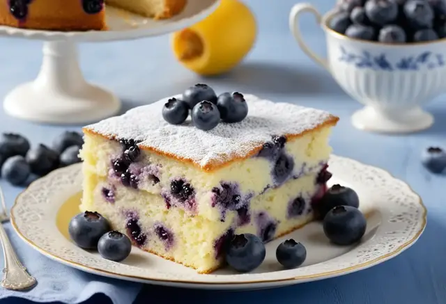 Video thumbnail for Blueberry Cake Recipe
