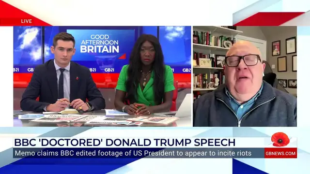 'Video thumbnail for WATCH: BBC blasted for 'terribly unprofessional' doctoring of Donald Trump speech'