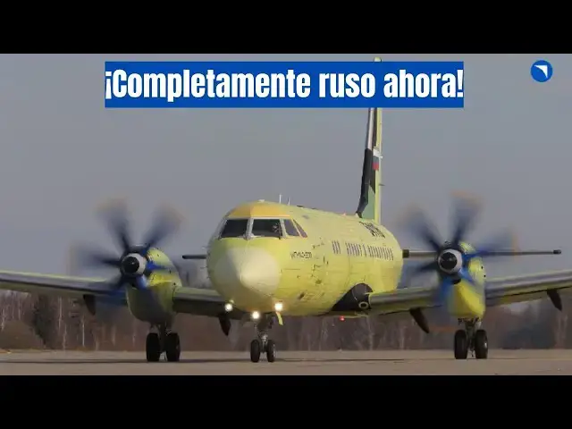 Video thumbnail for Primer Vuelo del Turbohélice Regional Completamente Ruso IL-114-300