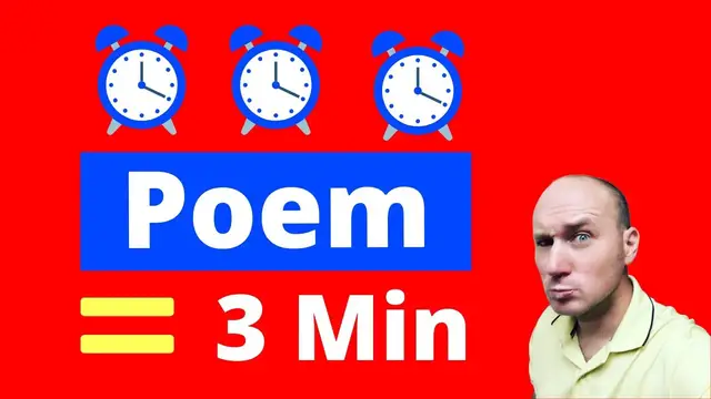 Video thumbnail for Write a Poem in Under 3 minutes (EASY For Beginners)