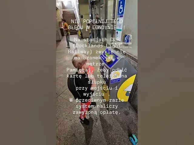 Video thumbnail for Nie popełnij tego błędu w Londynie #dlr #londontransport #londonfun #londonlife #londonwithkasia