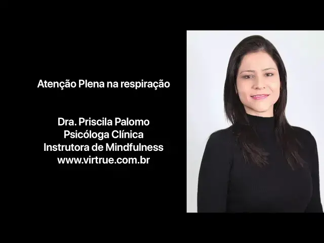 Video thumbnail for Atenção Plena na respiração